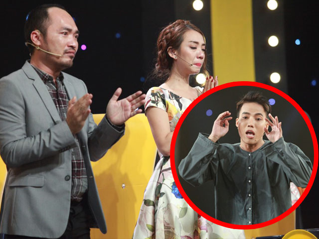 Đấu Trường Tiếu Lâm: Trấn Thành, vợ chồng Thu Trang bật khóc vì anh chàng hoạt ngôn