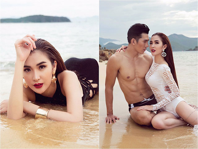 Bị loại khỏi The Face, Ngọc Loan rủ Ngọc Tình đi biển