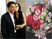 Làng sao - Cường Đô La tặng hoa, viết thư tay cho Hạ Vi kỷ niệm 10 tháng yêu nhau