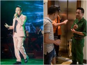 Làng sao - "Anh bộ đội" Việt Hoàn níu chân khán giả dù trời mưa bão