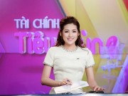 Làng sao - Á hậu Tú Anh trong ngày đầu dẫn chương trình trên VTV