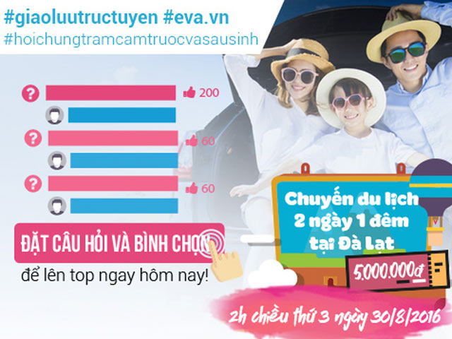 Cùng giao lưu trực tuyến Trầm cảm trước - sau sinh và nhận quà