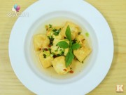 Bếp Eva - Đậu phụ nhúng mắm hành nhâm nhi ngày mát trời