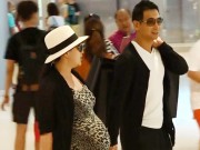 Làng sao - Tài tử "Hoàng Phi Hồng" chăm vợ bầu "nâng như nâng trứng"