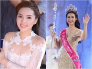 Làng sao - Bị tước quyền trao vương miện, Kỳ Duyên vẫn vui hết cỡ khi Mỹ Linh đoạt ngôi