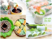 Bếp Eva - Giải ngán sau ngày lễ với 4 món cuốn này