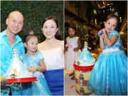 Làng sao - Vợ chồng Phan Đinh Tùng thắm thiết hát tặng sinh nhật con gái