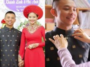 Làng sao - Chí Anh và vợ kém 20 tuổi hạnh phúc trong ngày lễ ăn hỏi
