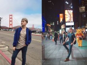 Làng sao - Nam Cường phong trần khám phá nước Mỹ