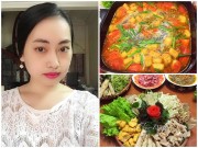 Bếp Eva - Bà mẹ xinh đẹp chia sẻ cách làm lẩu riêu cua bắp bò siêu ngon