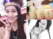 Bà bầu - Đau đến phát sốt vì tắc tia sữa, MC xinh đẹp vẫn quyết cho con bú mẹ