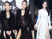 Thời trang - Ngọc Trinh nối gót Thuỷ Tiên với váy xẻ cao nhức mắt