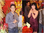 Làng sao - Uyên Thảo gây chú ý khi mặc quá gợi cảm đi giỗ Tổ cùng Minh Luân