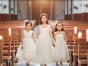 Làm mẹ - Vẻ đẹp thiên thần của bộ ba siêu mẫu nhí nổi nhất Hà Thành