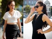 Thời trang - Thùy Anh táo bạo với váy xẻ hai tà đến hông