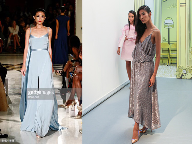 Hoàng Thùy, Kha Mỹ Vân trình diễn tại London và New York Fashion Week