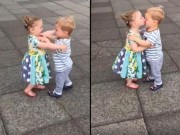 Clip Eva - Khi hai em bé hôn nhau người lớn cũng phải chào thua