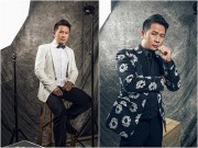 Làng sao - Bằng Kiều điển trai hút hồn khi mặc vest hoa