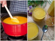 Làm mẹ - Công thức nấu sữa và cháo bí đỏ cho bé gầy tăng cân vùn vụt