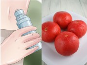 Làm đẹp - Bất ngờ với tuyệt chiêu trị hôi nách nhờ một quả cà chua