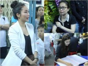 Làng sao - Ốc Thanh Vân nước mắt lưng tròng, Cẩm Ly kể kỷ niệm đặc biệt khi tới viếng Minh Thuận