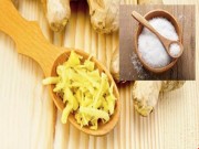 Sức khỏe - Trị ho dễ dàng bằng gừng và muối