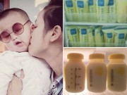 Bà bầu - Kích sữa đúng cách, mẹ "ngực nhỏ, cơ địa ít sữa" vẫn hút 3 lít/ngày