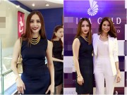 Làng sao - Dương Trương Thiên Lý, Phạm Hương thân thiết như chị em