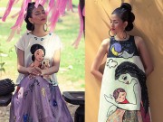 Thời trang - Nín thở vì bà bầu Trương Thị May đẹp như tranh vẽ