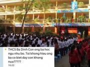 Tin tức - Phụ huynh sốc nặng khi nhận tin nhắn 'Con ông bà học ngu như bò'