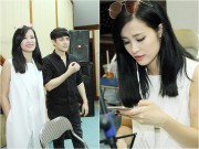 Làng sao - Đông Nhi được Ông Cao Thắng "tháp tùng" liên tục giữa Sài Gòn - Hà Nội