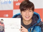 Làng sao - Lee Min Ho lộ mặt tròn xoe trong buổi ký tặng fan