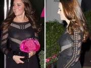 Làng sao - Công nương Kate đã lộ bụng bầu