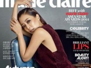 Làng sao - Kim Hee Sun trở về thời tóc nâu môi trầm