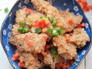 Món ngon - Thịt lợn tẩm bột gạo rang lạ miệng