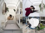 Nhà đẹp - TQ: Vợ chồng trẻ thích thú mua nhà di động giá rẻ