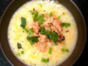 Bếp Eva - Tận dụng xương cá hồi nấu cháo ngon cho bé