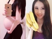 Bà bầu - Mẹ bầu 9x với chiêu phòng rạn da đơn giản bằng chuối
