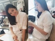 Làng sao - Lộ ảnh khẳng định Tăng Thanh Hà có bầu