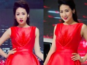Thời trang - Dương Tú Anh lộng lẫy như công chúa với sắc đỏ