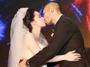 Làng sao - Doãn Tuấn hôn Quỳnh Nga say đắm trong ngày cưới