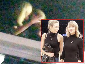 Lộ ảnh Taylor Swift hôn môi Karlie Kloss