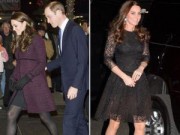 Làng sao - Công nương Kate bầu bí vẫn "ham" giầy cao gót