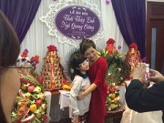 Làng sao - "Bà mẹ đơn thân" Thái Thùy Linh đã làm lễ ăn hỏi