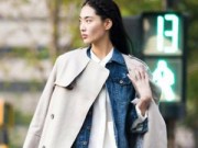 Thời trang - 3 cách mặc sơ mi trắng đẹp trong ngày giá lạnh