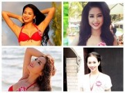 Làng sao - 4 kỳ tích tăng, giảm cân của thí sinh Hoa hậu VN