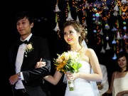 Làng sao - Cô dâu Huyền Lizzie đẹp rạng ngời trong ngày cưới