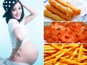 Bà bầu - Điểm danh 9 thực phẩm ngấm ngầm diệt IQ thai nhi