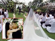 Làng sao - Thủy Tiên bất ngờ tung ảnh đám cưới gây xôn xao