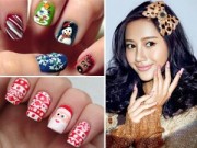 Làm đẹp - Những mẫu nail mới nhất cho Noel năm nay